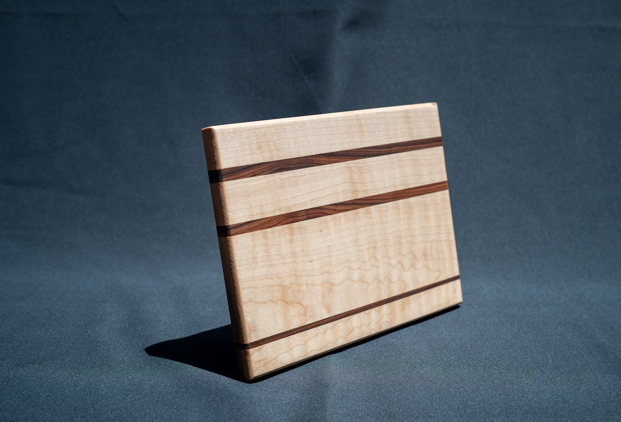 Small Curly Maple Prep Board